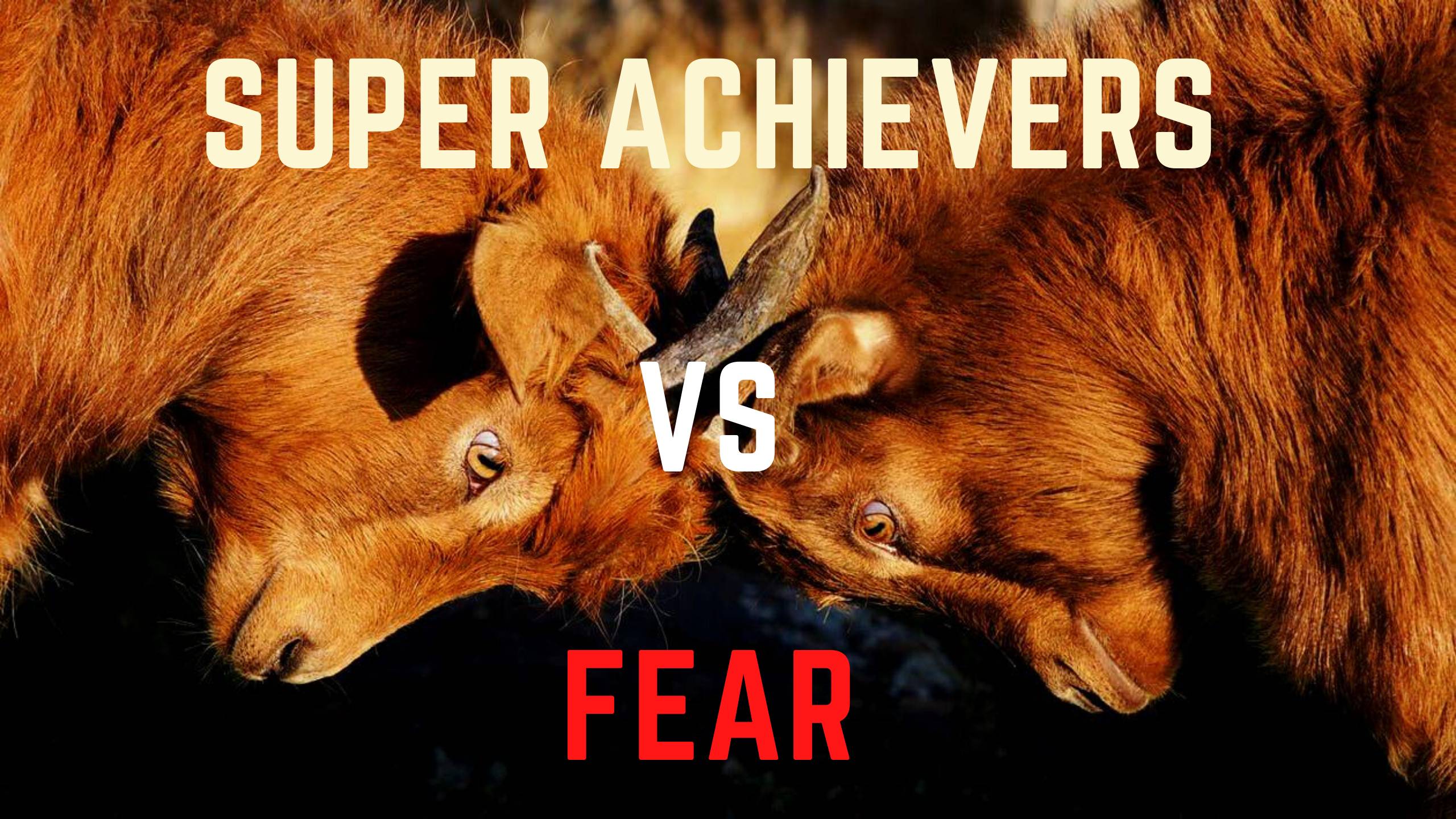 Super Achievers vs Fear